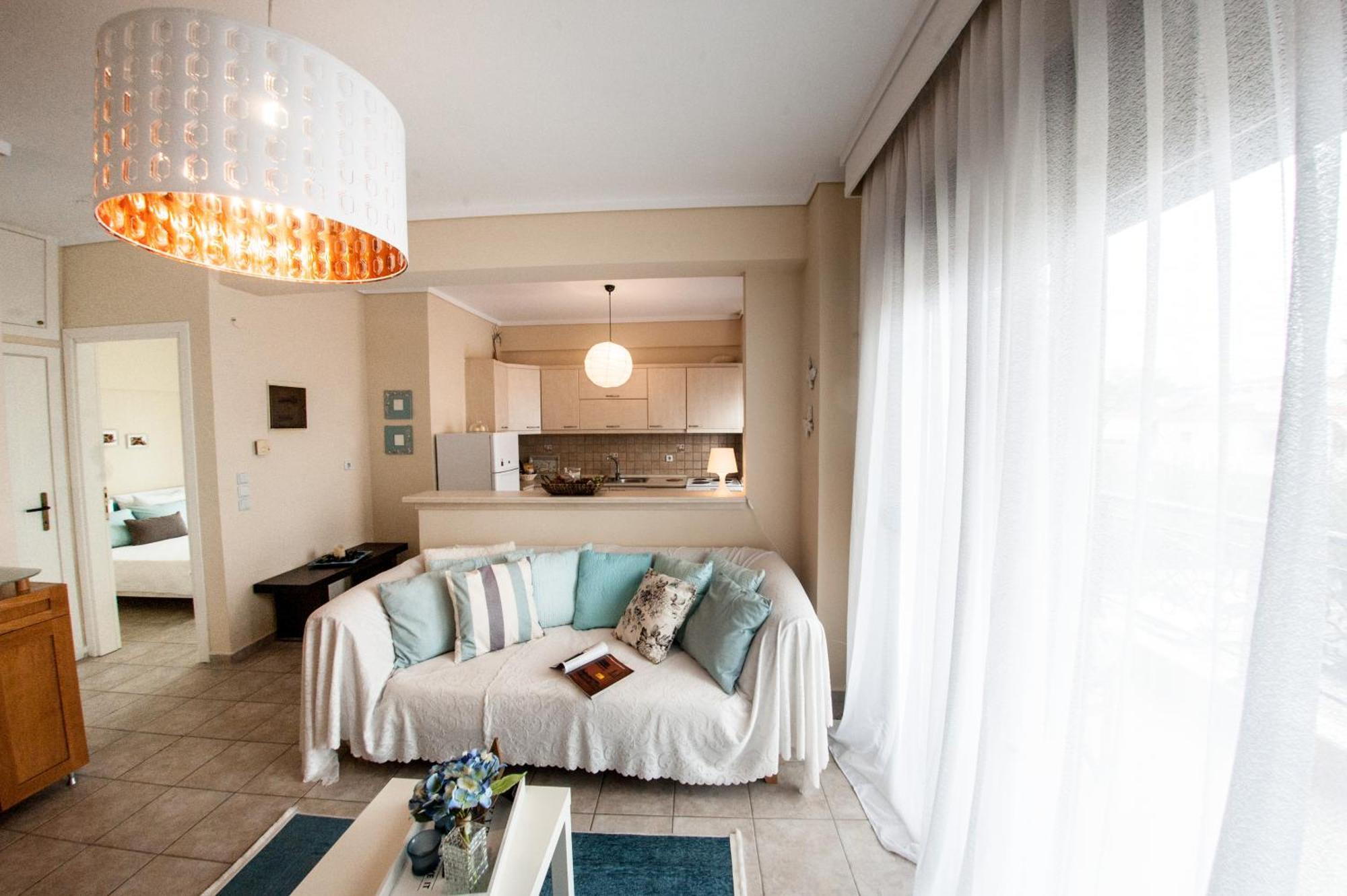 Sea View Flat Apartment Peraia  ภายนอก รูปภาพ