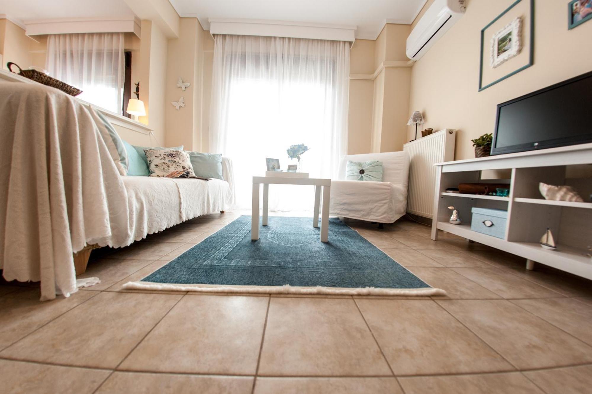 Sea View Flat Apartment Peraia  ภายนอก รูปภาพ