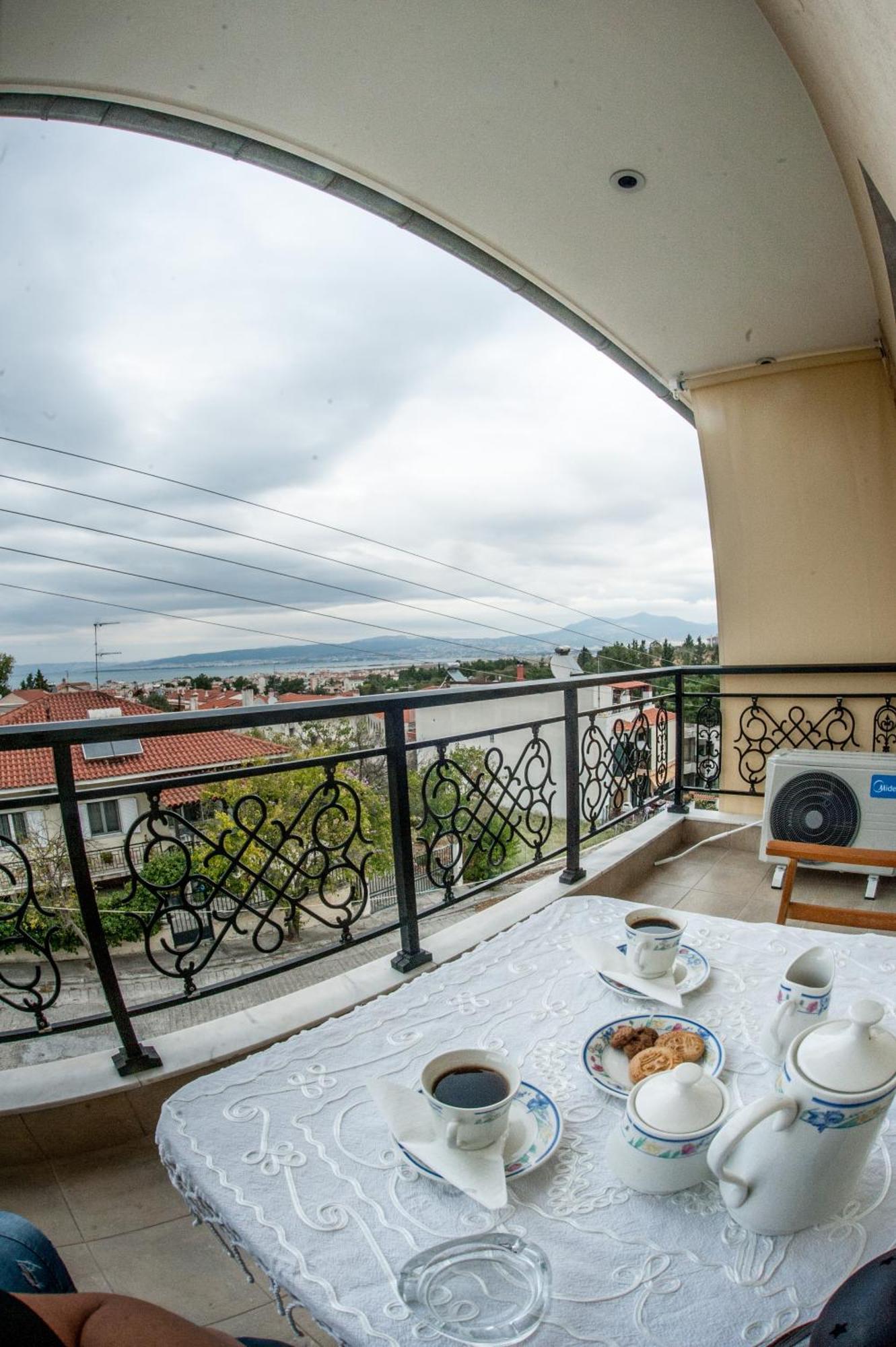 Sea View Flat Apartment Peraia  ภายนอก รูปภาพ