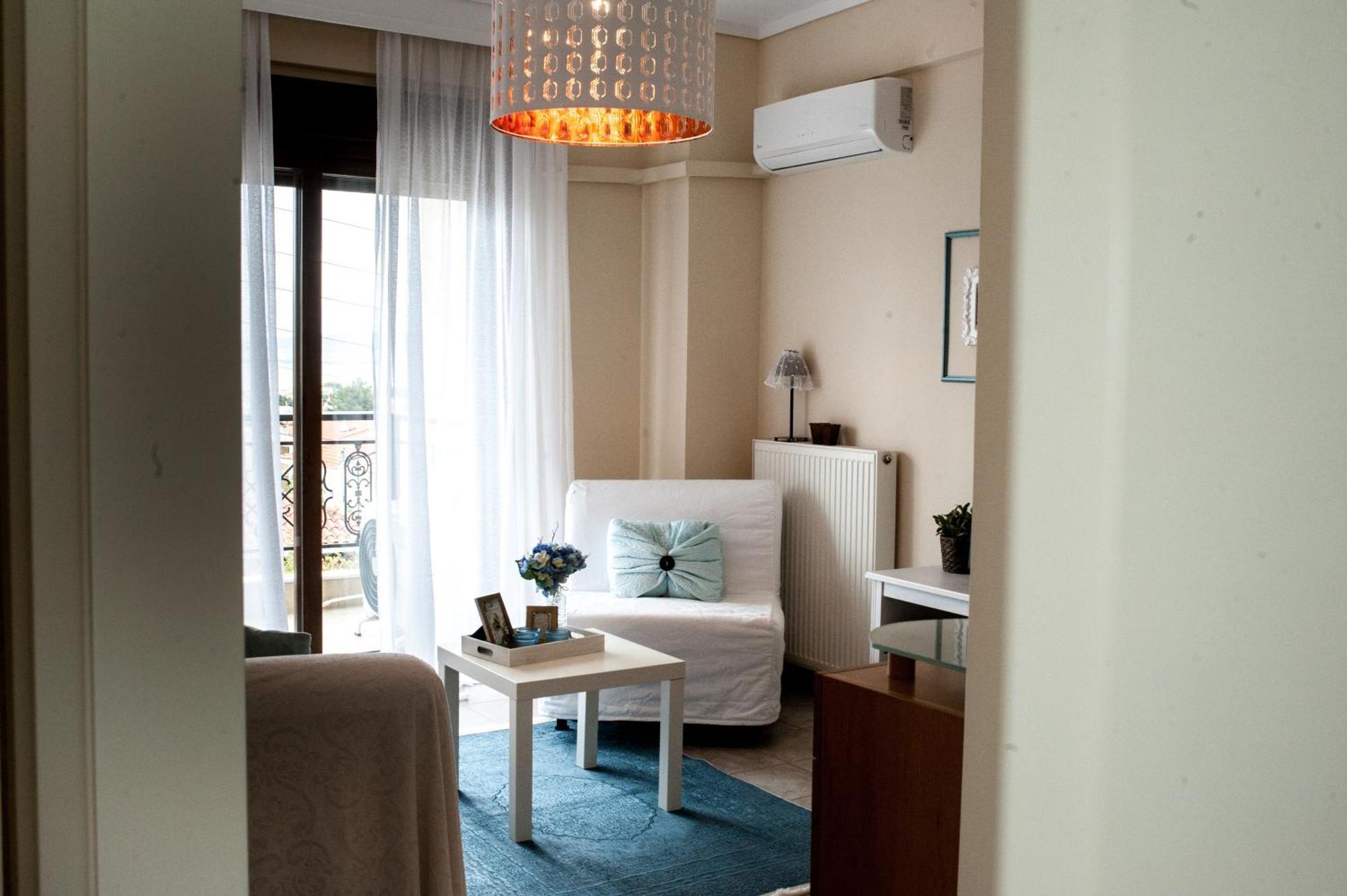 Sea View Flat Apartment Peraia  ภายนอก รูปภาพ